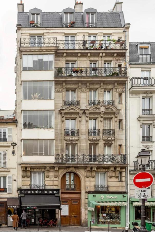 باريس Abbesses - Superbe Appartement Avec Cheminees المظهر الخارجي الصورة