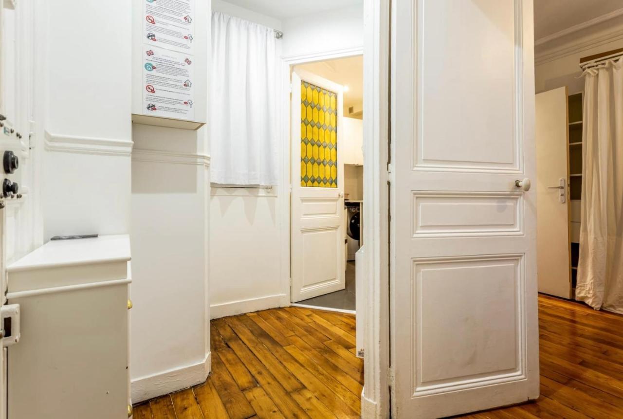 باريس Abbesses - Superbe Appartement Avec Cheminees المظهر الخارجي الصورة