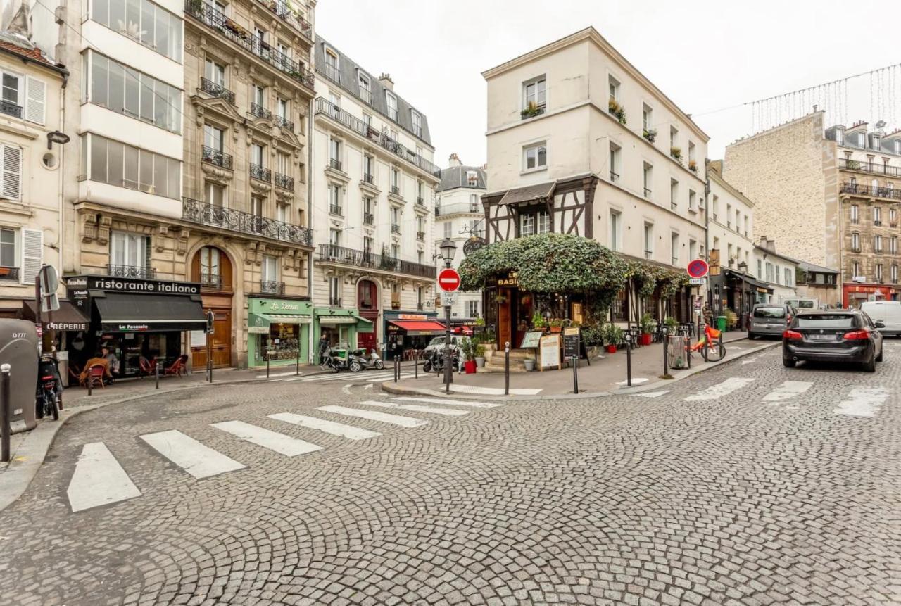 باريس Abbesses - Superbe Appartement Avec Cheminees المظهر الخارجي الصورة
